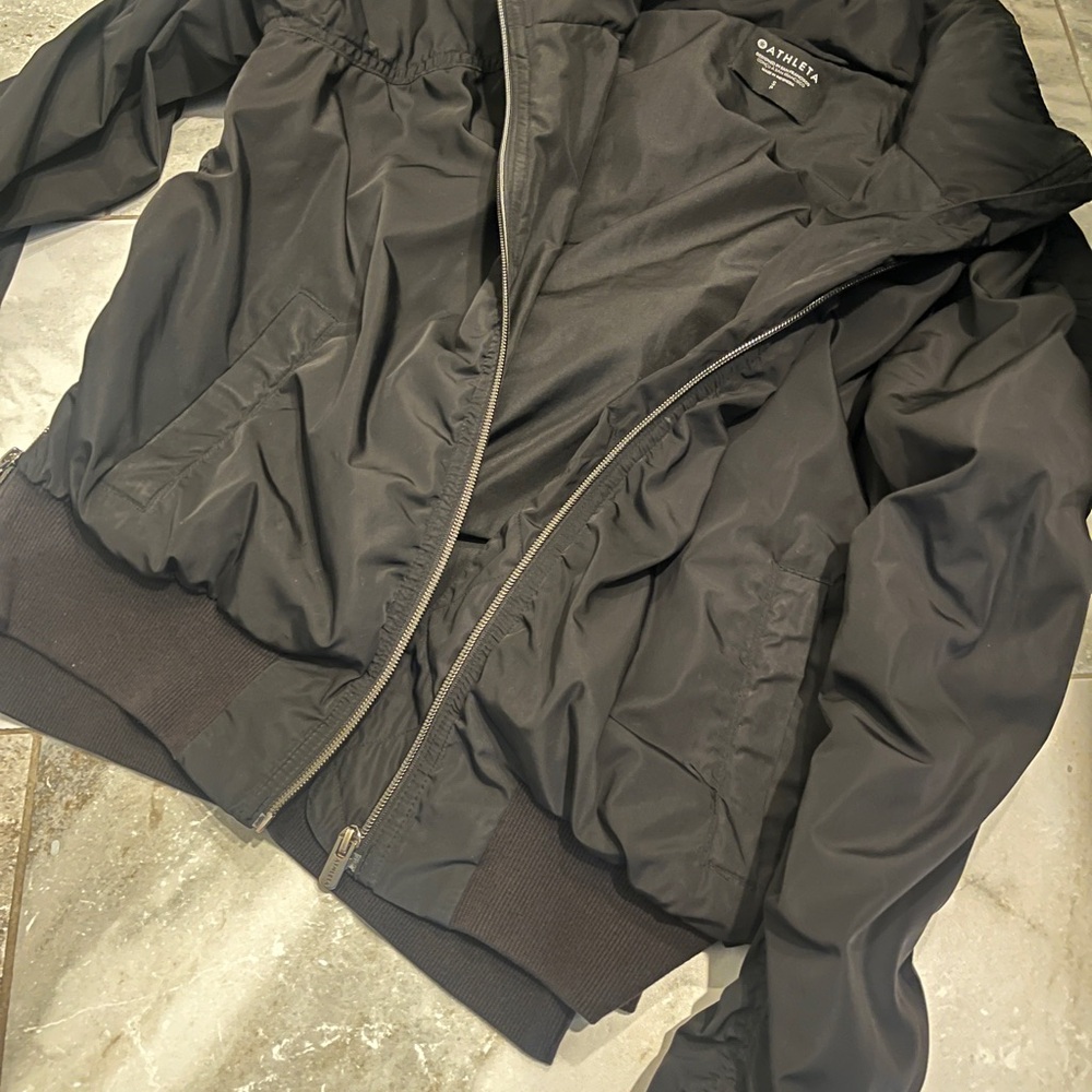 Athleta Jetset Bomber, Small, Black - Picture 10 of 11